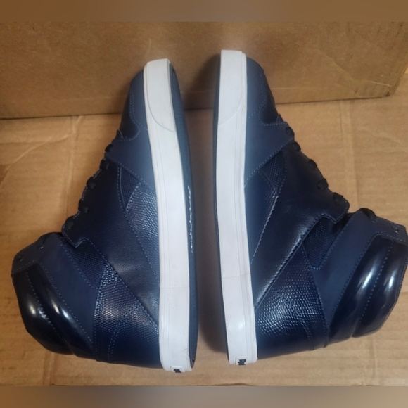 Reebok Navy Blue/White Sneakers Men Size 6.5 - Picture 4 of 8